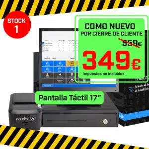 TPV TACTIL SEGUNDA MANO PARA HOSTELERIA