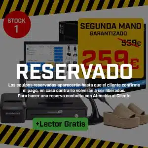 TPV liquidación reservado
