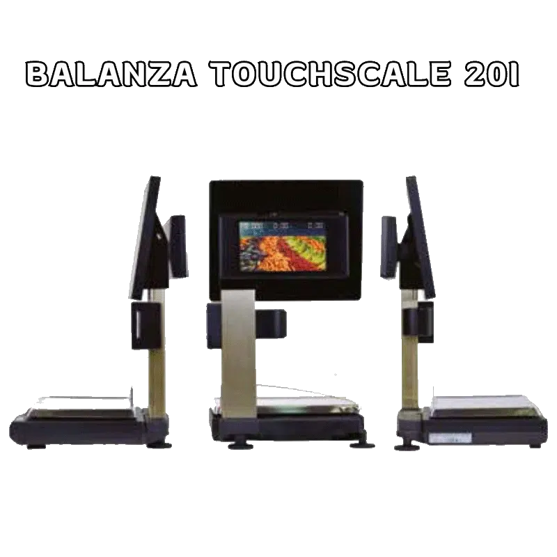 perfil balanza tactil touch scale 20i