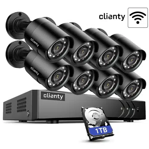 kit de 8 cámaras de seguridad