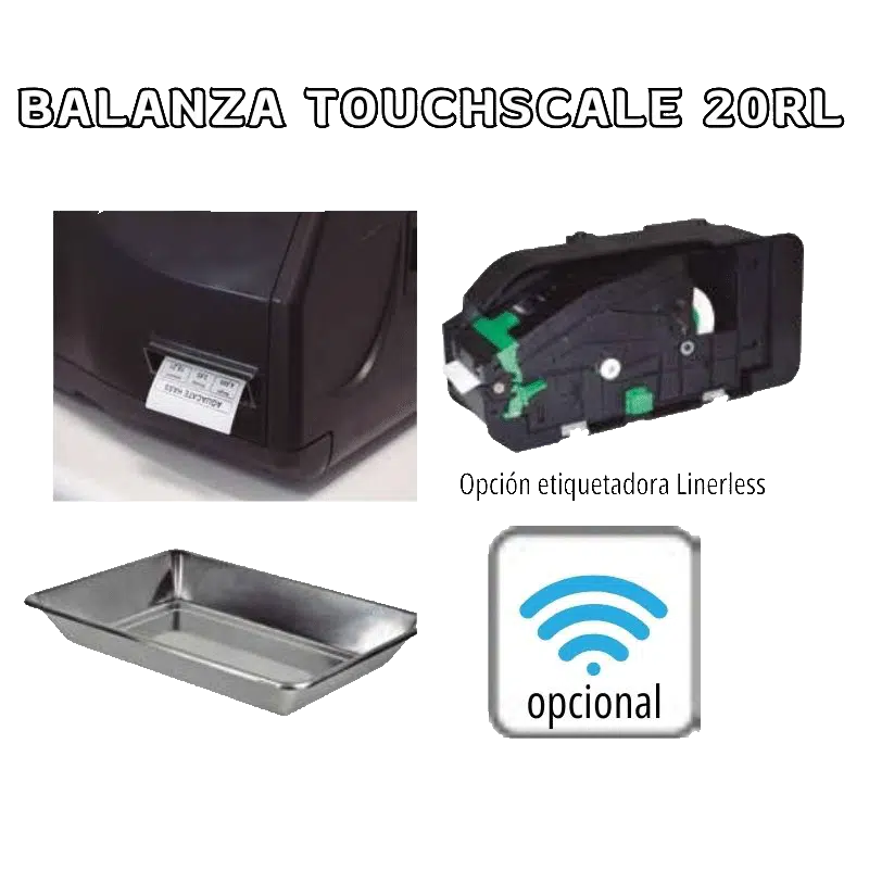 Accesorios para balanza tactil 2o rl touch csales