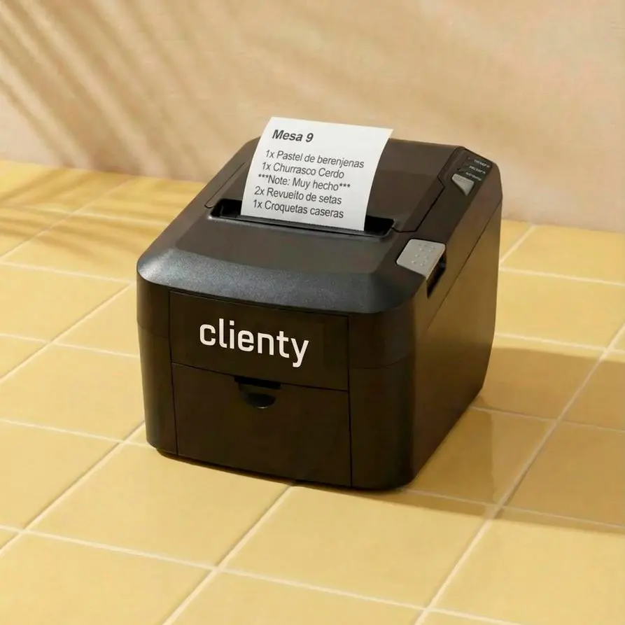 Impresora de cocina para comandas compatible con todos los comanderos para tpv.