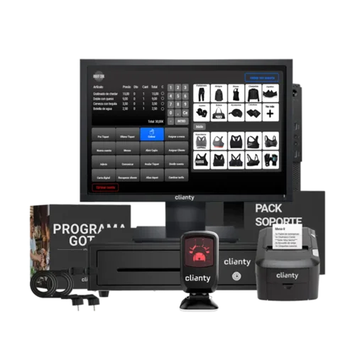 TPV con lector omnidireccional