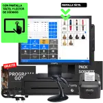 tpv para peluquería con pantalla de 17 pulgadas táctil