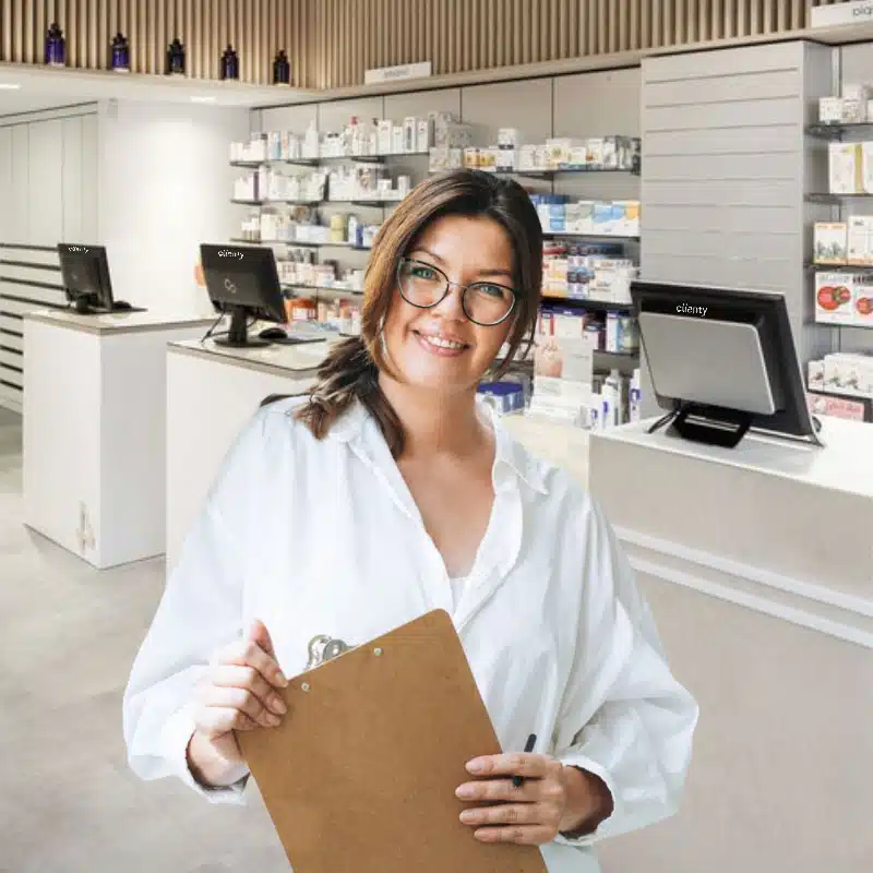 TPV para parafarmacia y perfumería Clienty