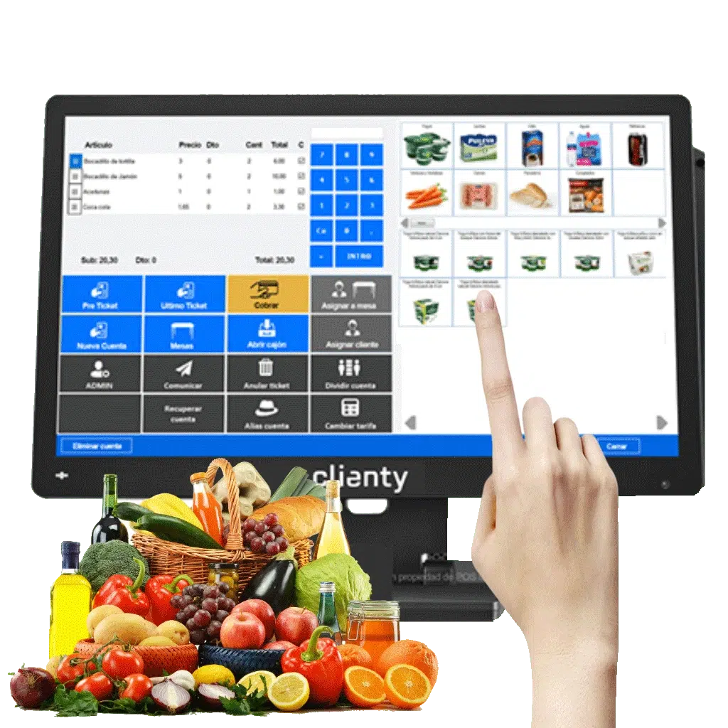 Aplicacion para tpv para supermercado
