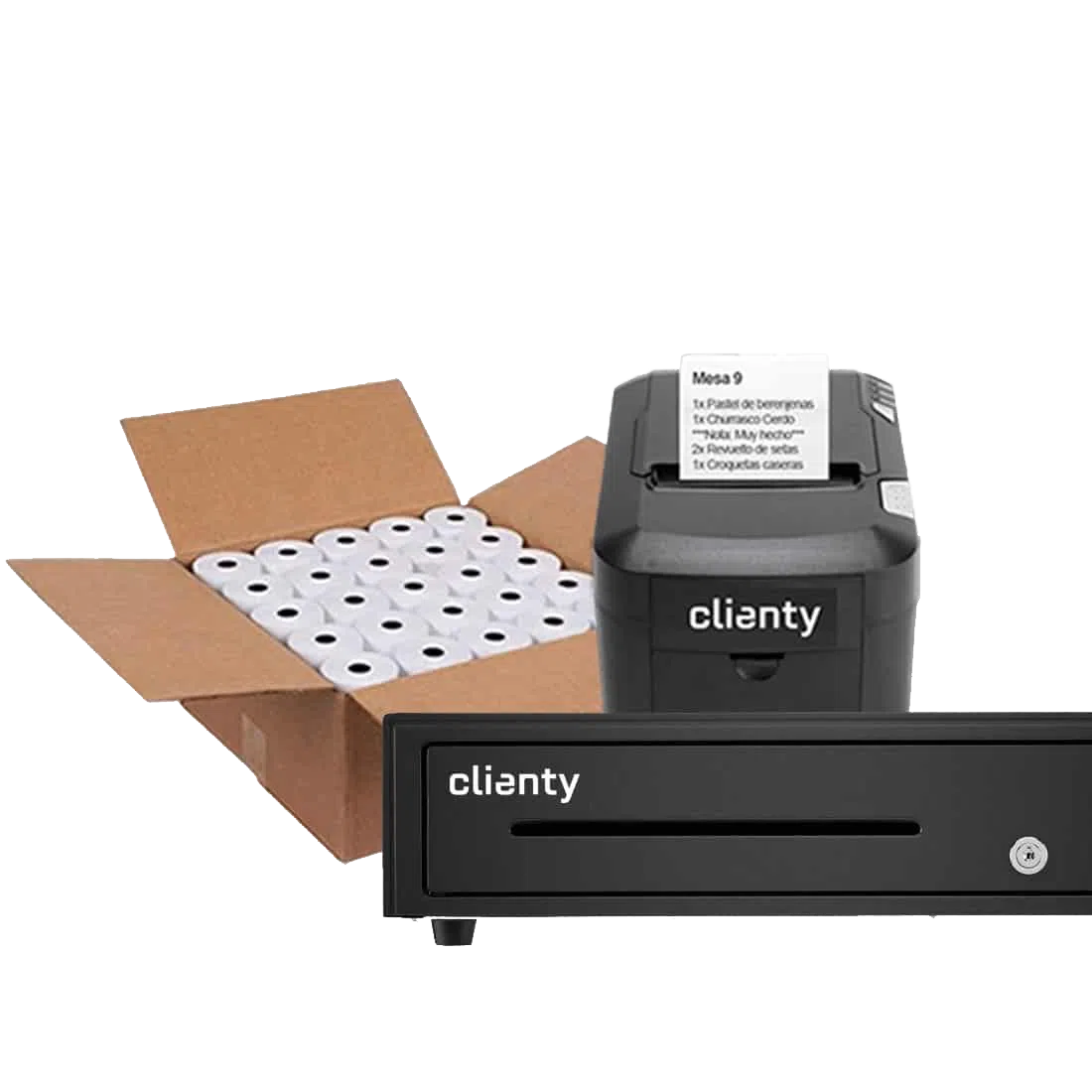 Kit pack de accesorios completo para TPV