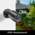 Pack de 8 cámaras de seguridad Anlapus 1080P H.265