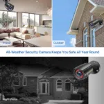 Pack de 8 cámaras de seguridad Anlapus 1080P H.265