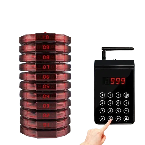 Pack completo de avisadores 10 personas